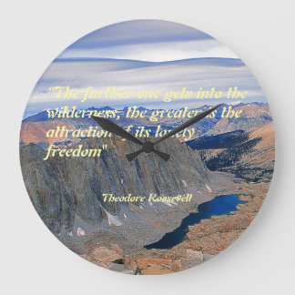 Grande Horloge Ronde Theodore Roosevelt Quotation
