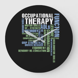 Grande Horloge Ronde Thérapies occupationnelles pour OT Month