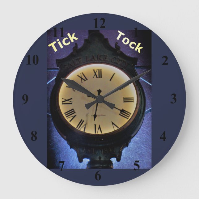Grande Horloge Ronde Tick tock (Recto)
