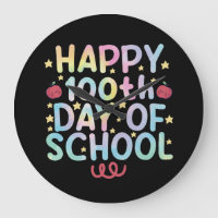 Tie Dye Happy 100e jour d'école Enseignant Élève 