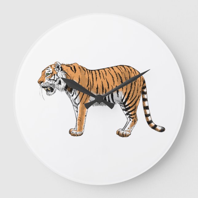 Grande Horloge Ronde Tigre (Recto)
