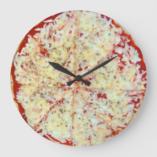 Grande Horloge Ronde Time for Pizza (Recto)