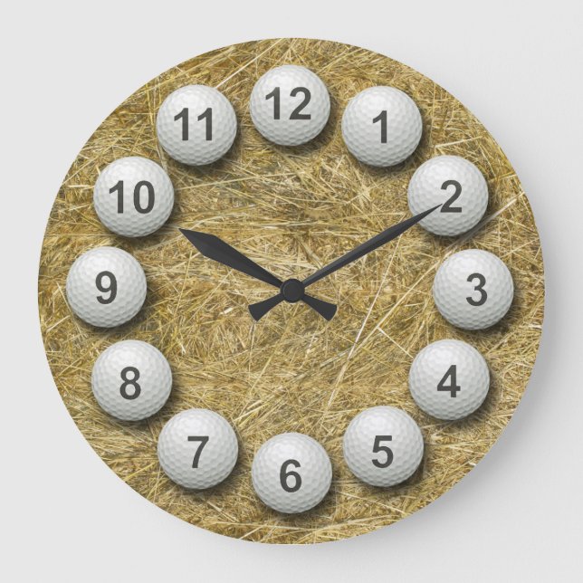 Grande Horloge Ronde Timepiece de golf (Recto)