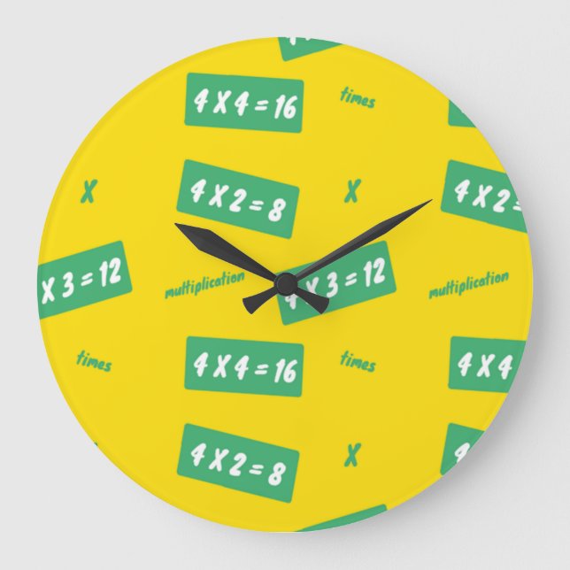 Grande Horloge Ronde Times four yellow learning (Recto)