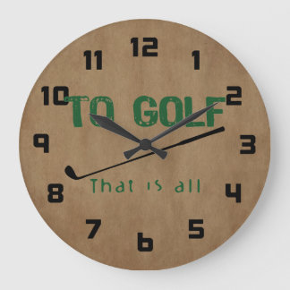 Grande Horloge Ronde To Golf