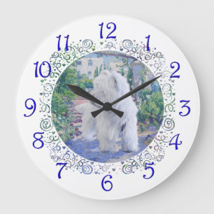Grande Horloge Ronde Tonnelle printanière
