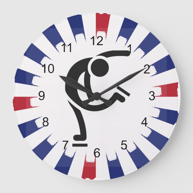 Grande Horloge Ronde Tour de Mur (Recto)