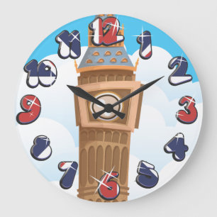 Grande Horloge Ronde Tour d'horloge de Big Ben Westminster