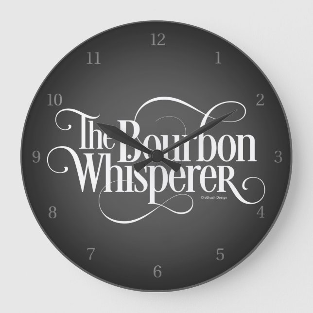 Grande Horloge Ronde Tourbière Bourbon (Recto)
