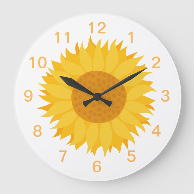 Grande Horloge Ronde Tournesol (Recto)