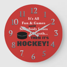 Tout est amusant & jeux...puis c'est HOCKEY !