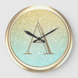 Grande Horloge Ronde TOUTES LES INITIATIVES Monogramme Ombre Parties sc