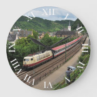 Train de voyageurs à Saint-Goar