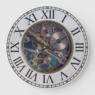 Grande Horloge Ronde Travaux intérieurs
