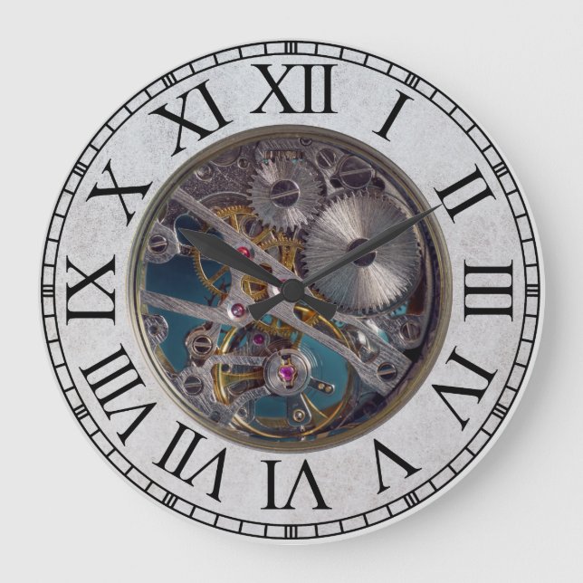 Grande Horloge Ronde Travaux intérieurs (Recto)