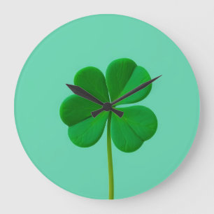 Grande Horloge Ronde Trèfle