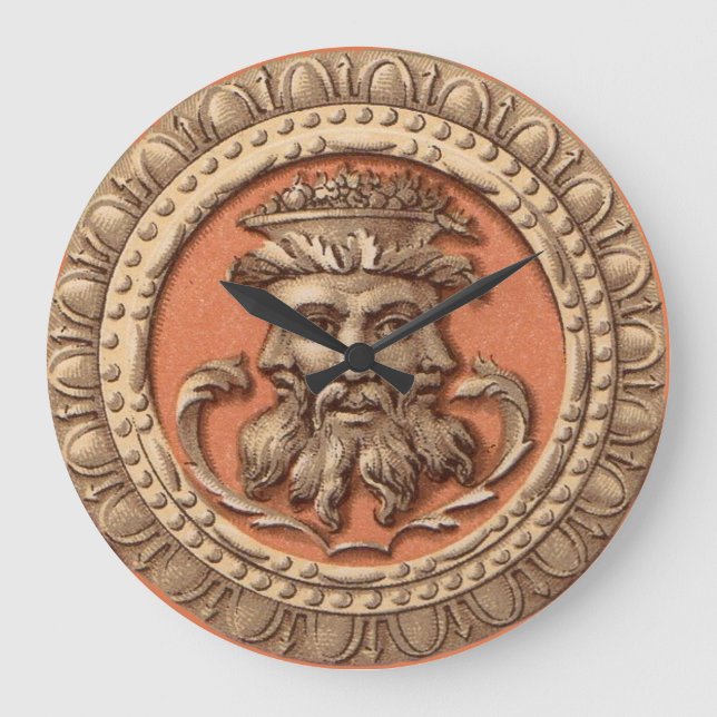 Grande Horloge Ronde trois faces (Recto)