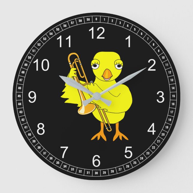 Grande Horloge Ronde Trombone (Recto)