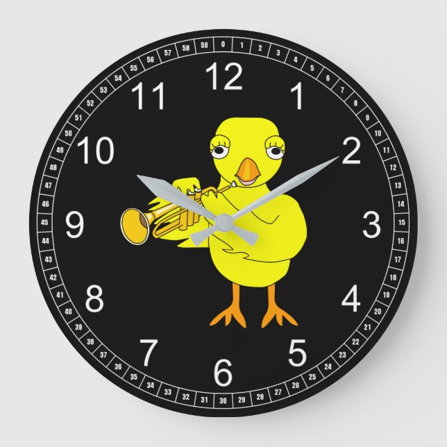 Grande Horloge Ronde Trompette (Recto)