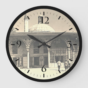 Grande Horloge Ronde Turquie Vintage Istanbul Musée du palais de Topkap
