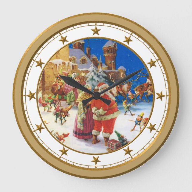 Grande Horloge Ronde 'Twas la nuit avant Noël (Recto)