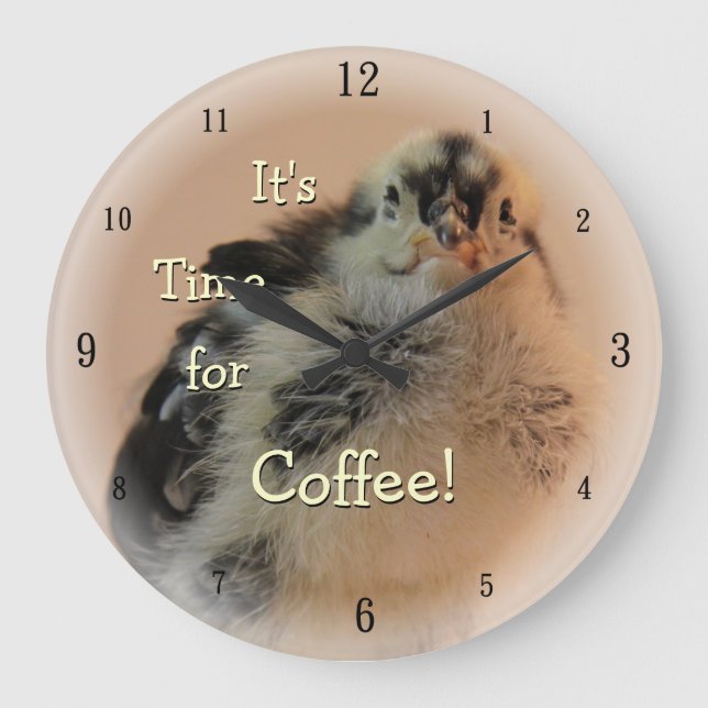 Grande Horloge Ronde Ugly Chick (Recto)