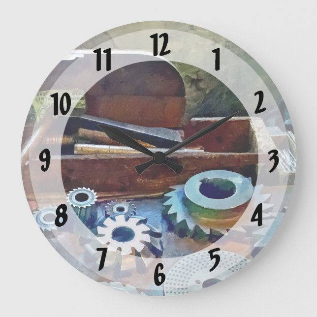 Grande Horloge Ronde Un cran au-dessus des autres (Recto)