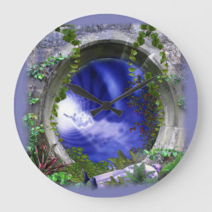 Grande Horloge Ronde Un monde d'Astral intemporel