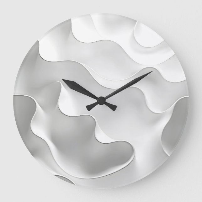 Grande Horloge Ronde Vagues Lactées (Recto)