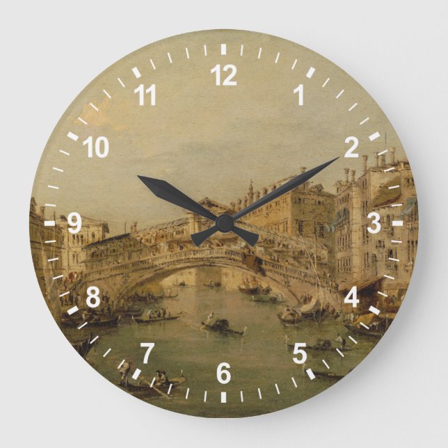 Grande Horloge Ronde Venise le Rialto (Recto)