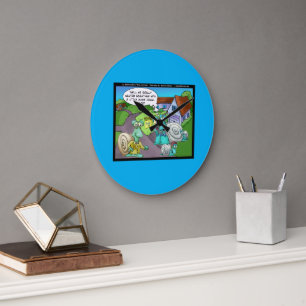 Grande Horloge Ronde Ventes immobilières escargot Cadeaux et objets de 