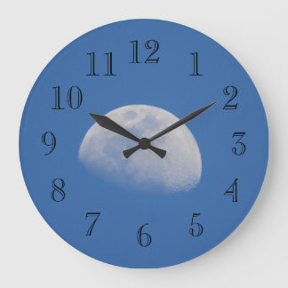 Grande Horloge Ronde Vers la lune