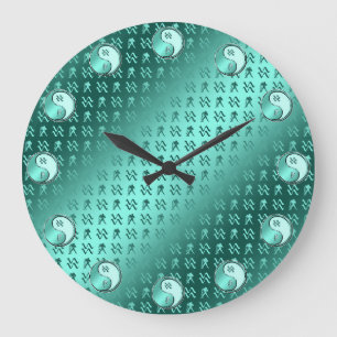 Grande Horloge Ronde Verseau