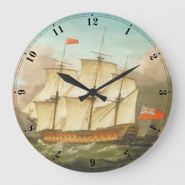 Grande Horloge Ronde Victoire du HMS (Recto)