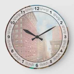 Grande Horloge Ronde Ville - Cincinnati, OH - East Fifth et Walnut 1910