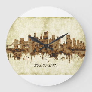 Grande Horloge Ronde Ville de Brooklyn New York