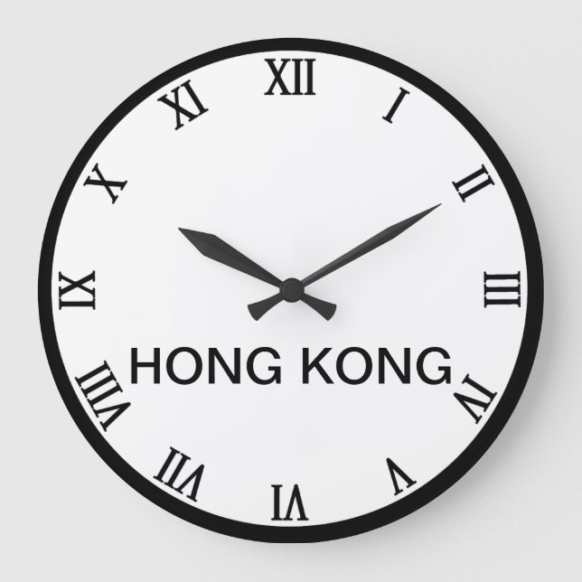 Grande Horloge Ronde Villes de l'horloge du monde (Recto)