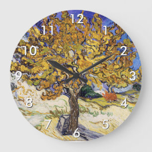 Grande Horloge Ronde Vincent van Gogh - Le Mulberry Tree