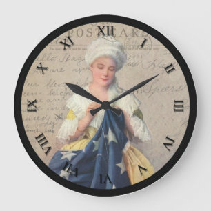 Grande Horloge Ronde Vintage