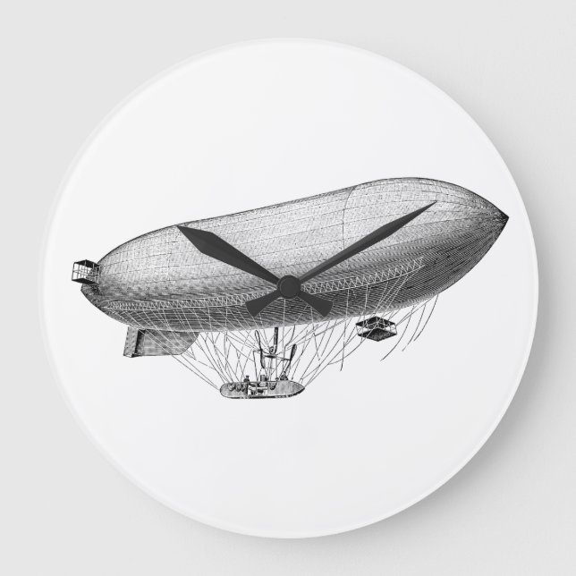 Grande Horloge Ronde Vintage Blimp (Recto)