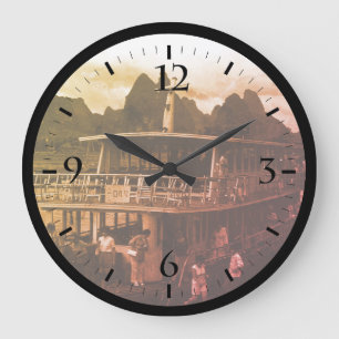 Grande Horloge Ronde Vintage China Guilin