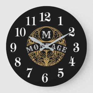 Grande Horloge Ronde Vintage montage Tatoo