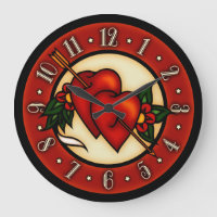 Vintage Tattoo Art Hearts