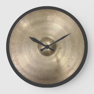 Grande Horloge Ronde Vintage Turkish Constantinople Cymbal