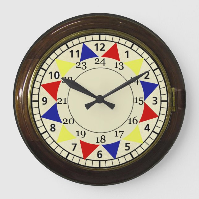 Grande Horloge Ronde vintraf clock (Recto)