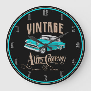 Grande Horloge Ronde Voitures anciennes