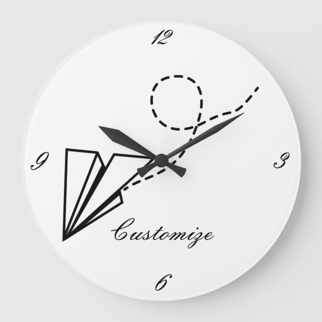 Grande Horloge Ronde Volet Papier Thunder_Cove (Recto)