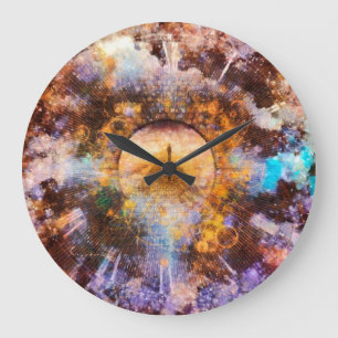 Grande Horloge Ronde Voyage dans le temps