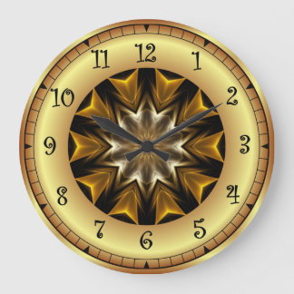 Grande Horloge Ronde Voyage dans le temps ~ Design avant-gardiste TTA 0