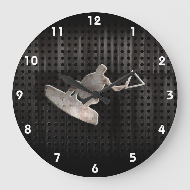 Grande Horloge Ronde Wakeboarder; Cool Black (Recto)